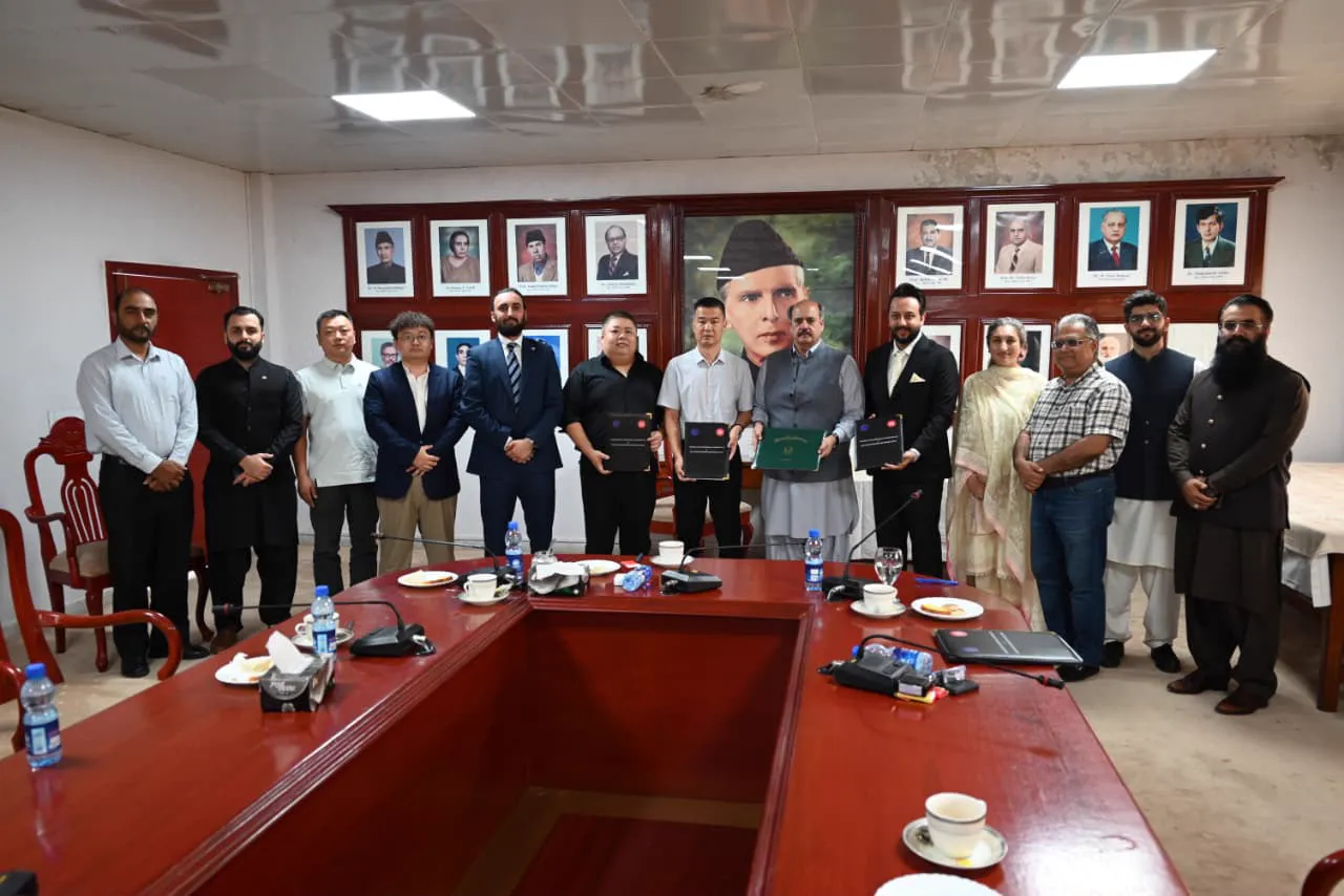 Delegation photograph after a council meeting